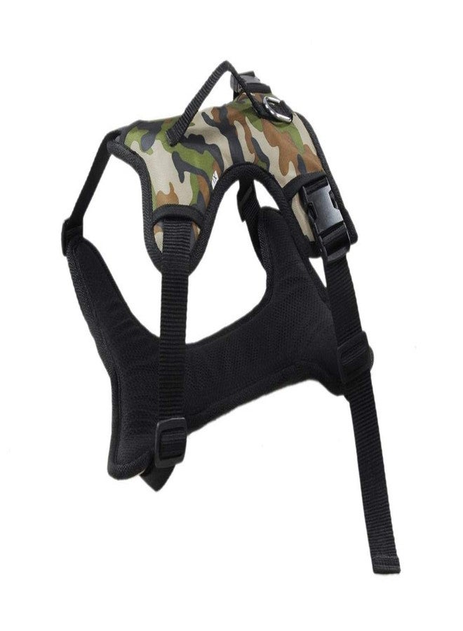SKORA Dog Harness No Pull PaddedÂ Army Design Heavy Quality Poly-CottonÂ Easy Fit Chest Adjustable Reflective Breathable Soft Mesh for Small Dogs - Image 4